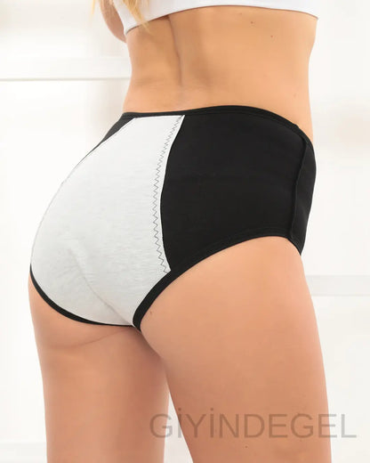 Siyah Adet Dönemi Külotu Yıkanabilir ve Sızdırmaz Teknoloji